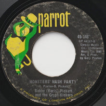 Load image into Gallery viewer, Bobby (Boris) Pickett And The Crypt-Kickers - Monster Mash / Monsters' Mash Party (7 inch Record / Used)