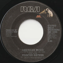 画像をギャラリービューアに読み込む, Pointer Sisters - American Music / I'm So Excited (7 inch Record / Used)