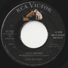 画像をギャラリービューアに読み込む, Lane Brothers - Little Brother / So Satisfied (7 inch Record / Used)