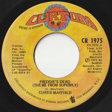 画像をギャラリービューアに読み込む, Curtis Mayfield - Freddie's Dead (Theme From Superfly) / Underground (7 inch Record / Used)