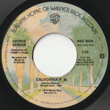 画像をギャラリービューアに読み込む, George Benson - Lady Blue / California P.M. (7 inch Record / Used)