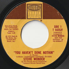 画像をギャラリービューアに読み込む, Stevie Wonder - You Haven't Done Nothin' / Big Brother (7 inch Record / Used)