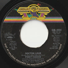 画像をギャラリービューアに読み込む, First Choice - Doctor Love / I Love You More Than Before (7 inch Record / Used)