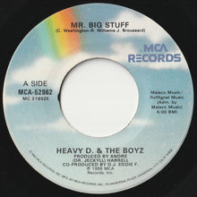 画像をギャラリービューアに読み込む, Heavy D. & The Boyz - Mr. Big Stuff / (Instrumental) (7 inch Record / Used)