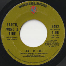 画像をギャラリービューアに読み込む, Earth, Wind & Fire - Love Is Life / This World Today (7 inch Record / Used)