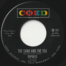 画像をギャラリービューアに読み込む, Duprees - (It's No) Sin / The Sand And The Sea (7 inch Record / Used)