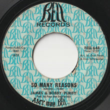 画像をギャラリービューアに読み込む, James & Bobby Purify - I'm Your Puppet / So Many Reasons (7 inch Record / Used)