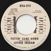 画像をギャラリービューアに読み込む, Luther Ingram - (If Loving You Is Wrong) I Don't Want To Be Right / Puttin' Game Down (7 inch Record / Used)