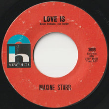 画像をギャラリービューアに読み込む, Maxine Starr - (I'll Be With You In) Apple Blossom Time / Love Is (7 inch Record / Used)