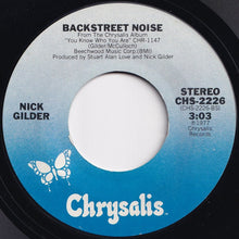 画像をギャラリービューアに読み込む, Nick Gilder - Hot Child In The City / Backstreet Noise (7 inch Record / Used)