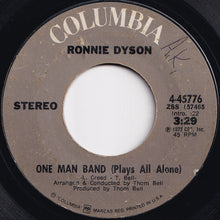 画像をギャラリービューアに読み込む, Ronnie Dyson - One Man Band (Plays All Alone) / I Think I'll Tell Her (7 inch Record / Used)