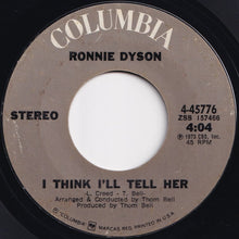 画像をギャラリービューアに読み込む, Ronnie Dyson - One Man Band (Plays All Alone) / I Think I'll Tell Her (7 inch Record / Used)