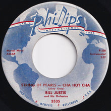 画像をギャラリービューアに読み込む, Bill Justis - Bop Train / String Of Pearls - Cha Hot Cha (7 inch Record / Used)