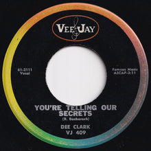 画像をギャラリービューアに読み込む, Dee Clark - Don't Walk Away From Me / You're Telling Our Secrets (7 inch Record / Used)