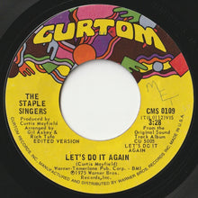 画像をギャラリービューアに読み込む, Staple Singers - Let's Do It Again / After Sex (7 inch Record / Used)