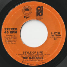 画像をギャラリービューアに読み込む, Jacksons - Enjoy Yourself / Style Of Life (7 inch Record / Used)