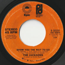 画像をギャラリービューアに読み込む, Jacksons - Show You The Way To Go / Blues Away (7 inch Record / Used)