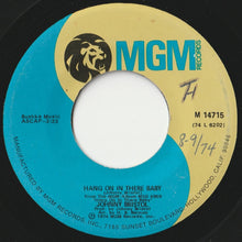 画像をギャラリービューアに読み込む, Johnny Bristol - Hang On In There Baby / Take Care Of You For Me (7 inch Record / Used)