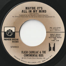 画像をギャラリービューアに読み込む, Flash Cadillac & The Continental Kids - Did You Boogie (With Your Baby) / Maybe It's All In My Mind (7 inch Record / Used)