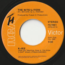 Load image into Gallery viewer, Nite-Liters - K-Jee / Tanga Boo Gonk (7 inch Record / Used)