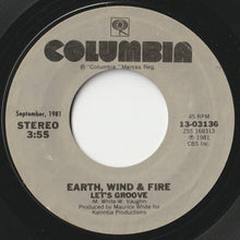画像をギャラリービューアに読み込む, Earth, Wind & Fire - Let's Groove / Singasong (7 inch Record / Used)