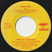 Load image into Gallery viewer, Michael Damian, Blue Future - Rock On / Where Is She (7 inch Record / Used)