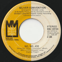 画像をギャラリービューアに読み込む, Silver Convention - No, No, Joe / Another Girl (7 inch Record / Used)