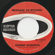 画像をギャラリービューアに読み込む, Dionne Warwick - Message To Michael / Here Where There Is Love (7 inch Record / Used)