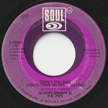 画像をギャラリービューアに読み込む, Gladys Knight & The Pips - Didn't You Know (You'd Have To Cry Sometime) / Keep An Eye (7 inch Record / Used)