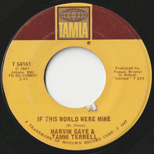 Load image into Gallery viewer, Marvin Gaye, Tammi Terrell - If I Could Build My Whole World Around You / If This World Were Mine (7 inch Record / Used)
