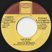 画像をギャラリービューアに読み込む, Stevie Wonder - Sir Duke / He's Misstra Know-It-All (7 inch Record / Used)