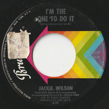 Load image into Gallery viewer, Jackie Wilson - (Your Love Keeps Lifting Me) Higher And Higher / I'm The One To Do It (7 inch Record / Used)