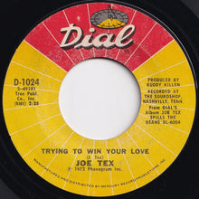 画像をギャラリービューアに読み込む, Joe Tex - Trying To Win Your Love / I've Seen Enough (7 inch Record / Used)