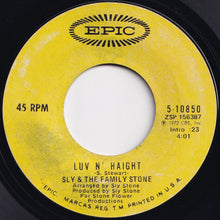 Load image into Gallery viewer, Sly & The Family Stone - Smilin' / Luv 'N' Haight (7 inch Record / Used)