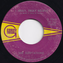 画像をギャラリービューアに読み込む, Temptations - I Wish It Would Rain / I Truly, Truly Believe (7 inch Record / Used)