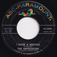 画像をギャラリービューアに読み込む, Impressions - I'm So Proud / I Made A Mistake (7 inch Record / Used)