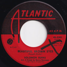 画像をギャラリービューアに読み込む, Solomon Burke - You're Good For Me / Beautiful Brown Eyes (7 inch Record / Used)