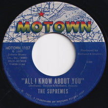 画像をギャラリービューアに読み込む, Supremes - The Happening / All I Know About You (7 inch Record / Used)