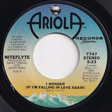 画像をギャラリービューアに読み込む, Niteflyte - If You Want It / I Wonder (If I'm Falling In Love Again) (7 inch Record / Used)