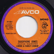 画像をギャラリービューアに読み込む, Limmie & Family Cookin' - Saxophone Jones (Mono) / (Stereo) (7 inch Record / Used)