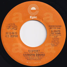 画像をギャラリービューアに読み込む, Samona Cooke - Subway (Mono) / (Stereo) (7 inch Record / Used)