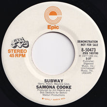 画像をギャラリービューアに読み込む, Samona Cooke - Subway (Mono) / (Stereo) (7 inch Record / Used)