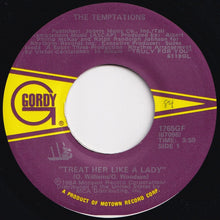 画像をギャラリービューアに読み込む, Temptations - Treat Her Like A Lady / Isn't The Night Fantastic (7 inch Record / Used)