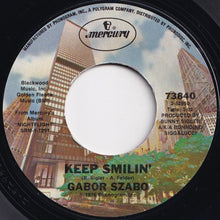 画像をギャラリービューアに読み込む, Gabor Szabo - Keep Smilin' / Baby Rattle Snake (7 inch Record / Used)