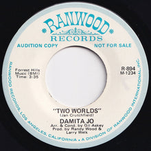 画像をギャラリービューアに読み込む, Damita Jo - Hallelujah, Baby / Two Worlds (7 inch Record / Used)