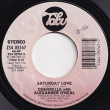 画像をギャラリービューアに読み込む, Cherrelle, Alexander O'Neal - Saturday Love / Will You Satisfy? (7 inch Record / Used)