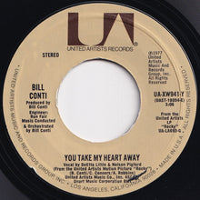 画像をギャラリービューアに読み込む, DeEtta Little / Bill Conti - You Take My Heart Away / The Final Bell (7 inch Record / Used)