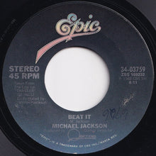 画像をギャラリービューアに読み込む, Michael Jackson - Beat It / Get On The Floor (7 inch Record / Used)