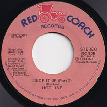 Load image into Gallery viewer, Hot Line - Juice It Up (Part 1) / (Part 2) (7 inch Record / Used)