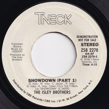 画像をギャラリービューアに読み込む, Isley Brothers - Showdown (Mono) / (Stereo) (7 inch Record / Used)
